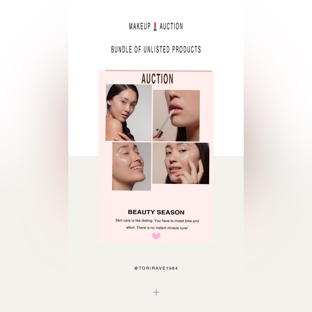 BUNDLE MAKEUP/ SKINCARE AUCTION